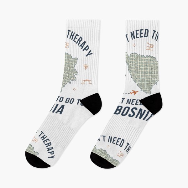 Item preview, Funny Bosnia Travel Quote - I Don't Need Therapy Just Need Bosnia Gift Homesick Bosnian designed and sold by TrendSh0p.