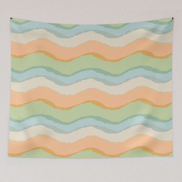 Item preview, Organic Stripes Pastel Colors 2 designed and sold by LittleFishStud.