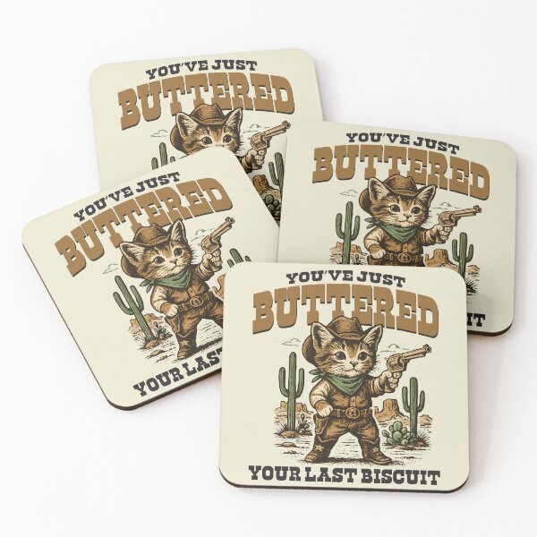 Item preview, You've Just Buttered Your Last Biscuit designed and sold by Alema Art.