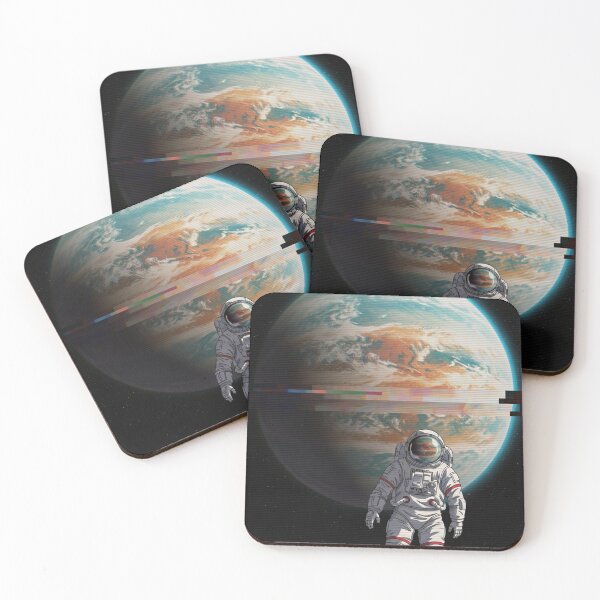 Item preview, Astronaut VHS Glitch - Planetary Transmission Error designed and sold by JonelleTshirts.