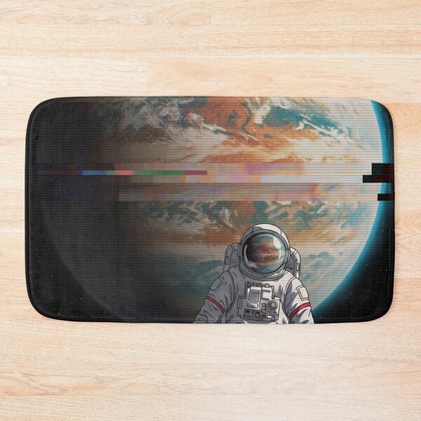 Item preview, Astronaut VHS Glitch - Planetary Transmission Error designed and sold by JonelleTshirts.