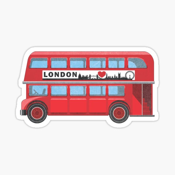 London UK Travel Souvenir Stempel Abzeichen Aufkleber' Sticker