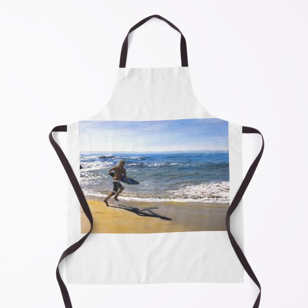 Item preview, Skim Boarding at Pearl Beach designed and sold by Randy Sprout Fine Art.