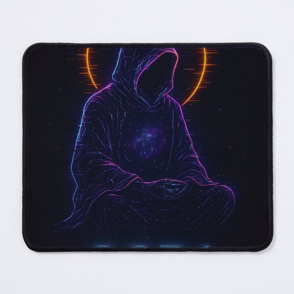Item preview, GCR1 – The Neon Hermit Monk designed and sold by GCR1.