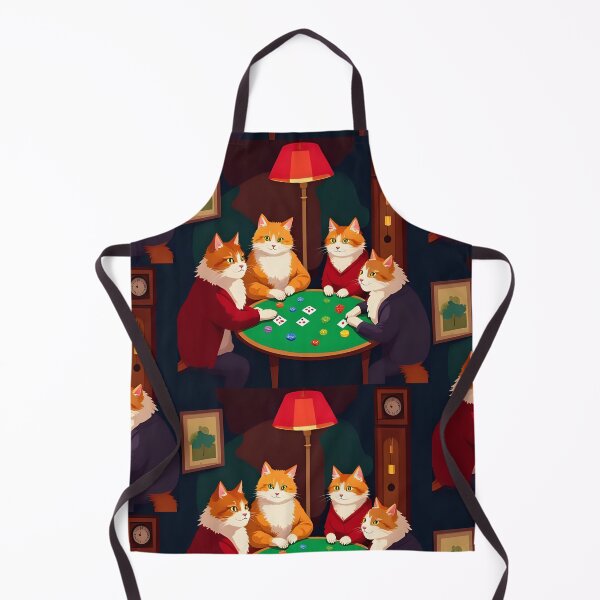 Item preview, Cats Playing Card Poker Cute Cat Gambling Cat Winning At Cards Poker Game designed and sold by bestggraphico.