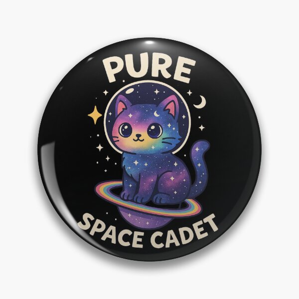 Item preview, Pure Space Cadet Cute Scottish Galaxy Cat Sticker designed and sold by Alyn8.