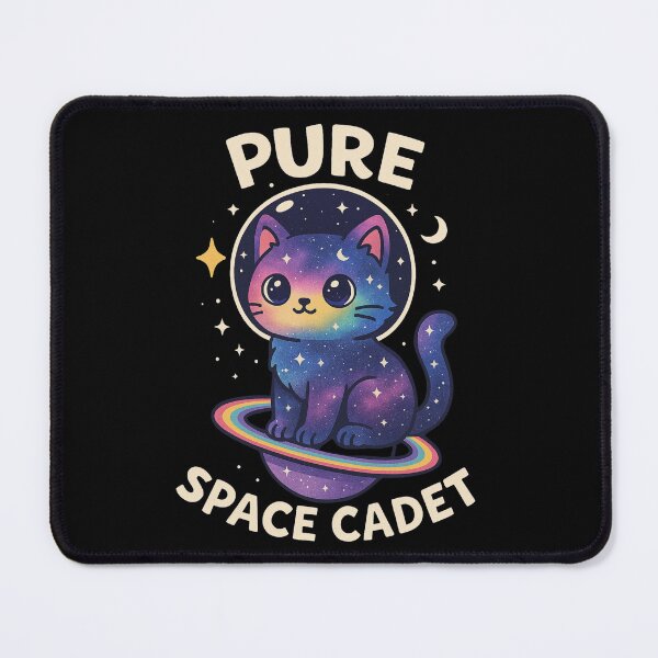 Item preview, Pure Space Cadet Cute Scottish Galaxy Cat Sticker designed and sold by Alyn8.