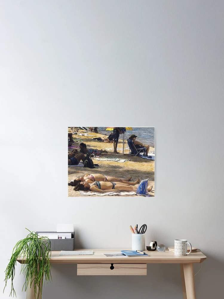 Thumbnail 2 von 3, Poster, Avalon Beach 4th of July designt und verkauft von Randy Sprout Fine Art.