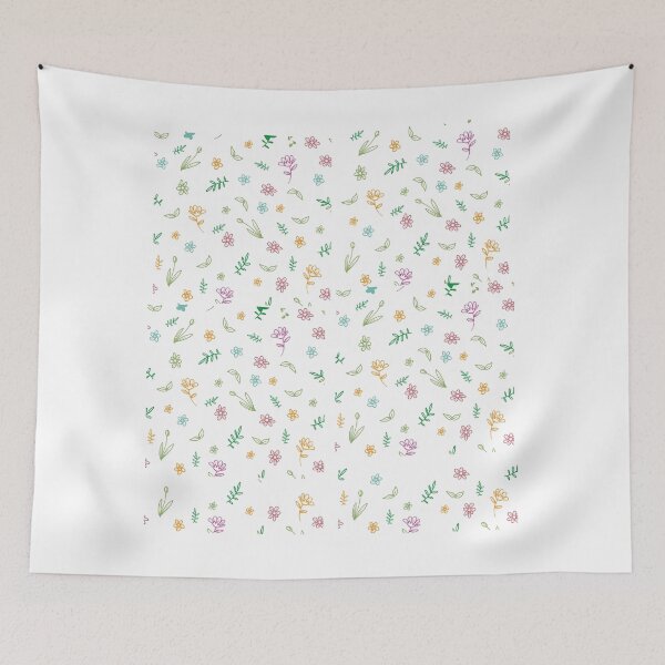 Item preview, Colorful Flower Pattern designed and sold by Jamildesign.