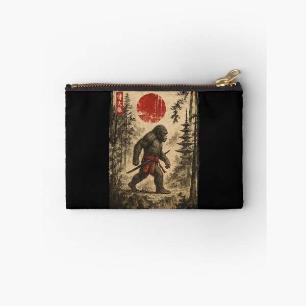 Item preview, Samurai Bigfoot Japanese Art Bigfoot Warrior Bushido Katana designed and sold by AdelinaPi.