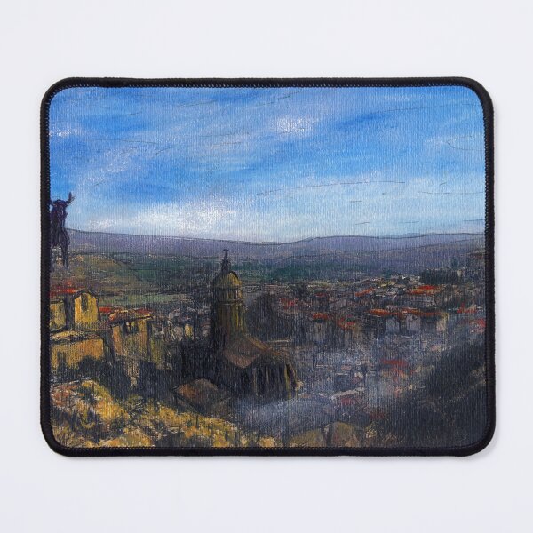 Artikelvorschau, Dusk Falls on The Road to Malaga entworfen und verkauft von Randy Sprout Fine Art.