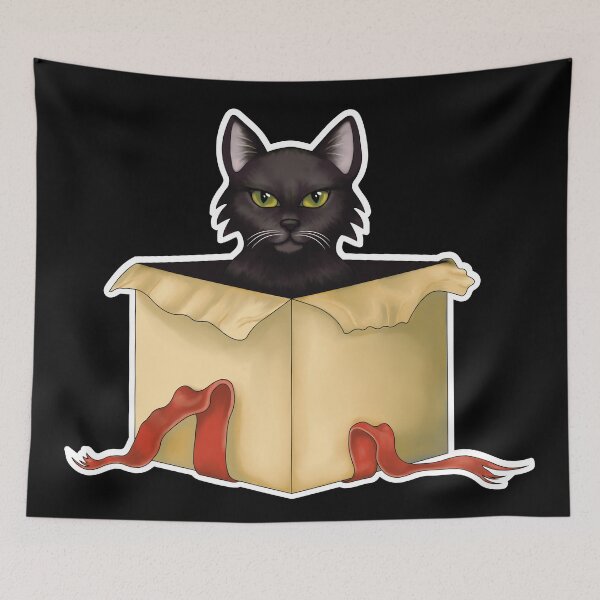 Item preview, Surprise black cat in the box designed and sold by Meowsome91.