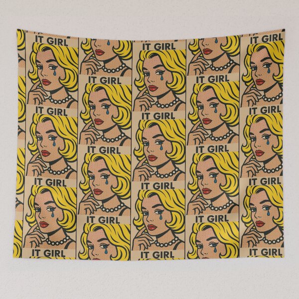 Item preview, Pop art, it girl, seventies,  designed and sold by Grimtruths.