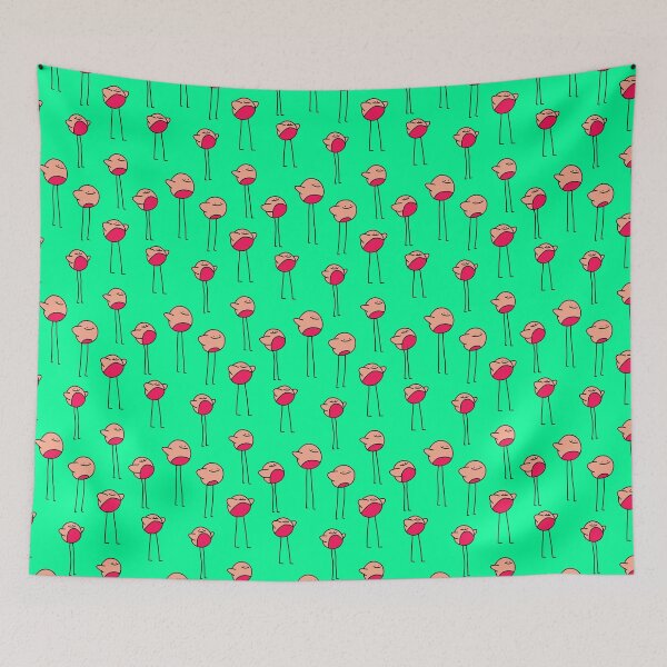 Item preview, Robin Redbreast Christmas Bird Pattern designed and sold by Porky Roebuck.