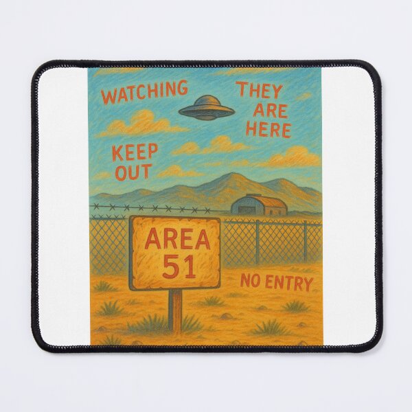 Item preview, UFO Area 51 designed and sold by GBDesigner.