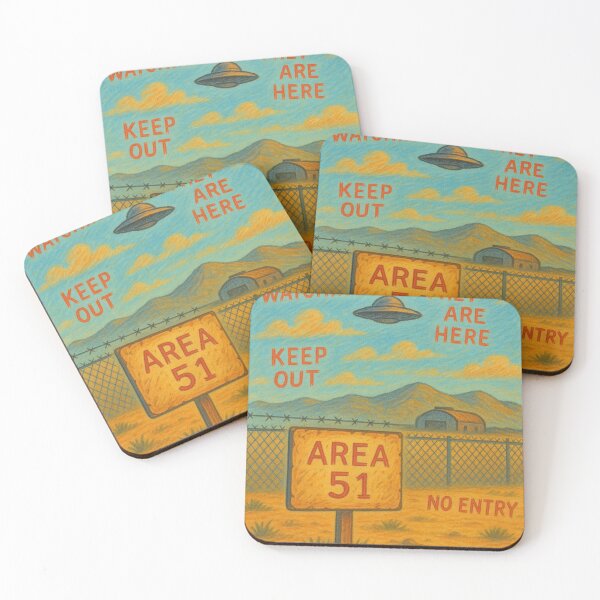 Item preview, UFO Area 51 designed and sold by GBDesigner.