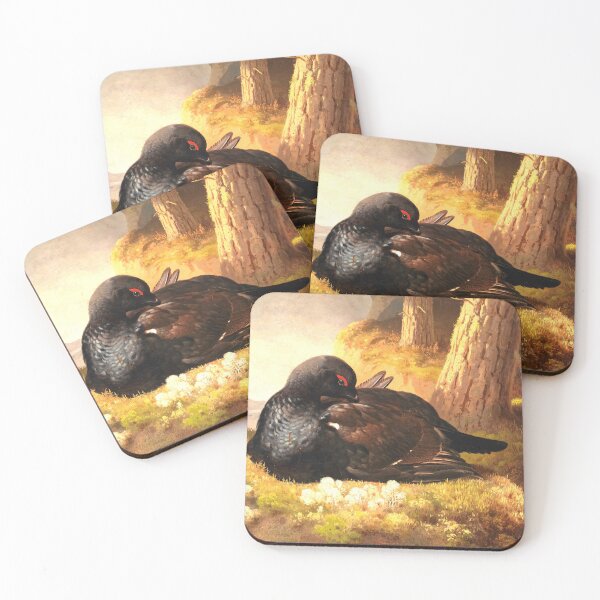 Item preview, Black grouse, 1864, by Ferdinand von Wright designed and sold by AngyDesigns49.