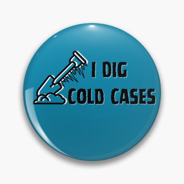 Item preview, I Dig Cold Cases – True Crime Lover Shirt with Frozen Shovel designed and sold by RollForDesignCo.