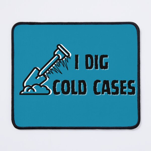 Item preview, I Dig Cold Cases – True Crime Lover Shirt with Frozen Shovel designed and sold by RollForDesignCo.