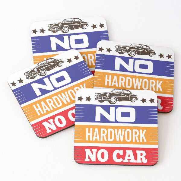Item preview, No hardwork No car designed and sold by AsifDesignCreativeStudio.