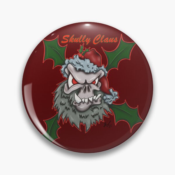 Item preview, Skully Claus designed and sold by CiniDee Designs.