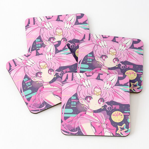 Item preview, Chibiusa Sailor Neon Poster designed and sold by AnimeArsenalPrints.