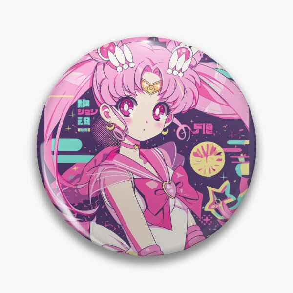 Item preview, Chibiusa Sailor Neon Poster designed and sold by AnimeArsenalPrints.