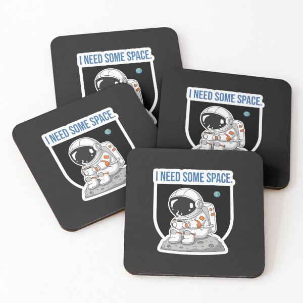Item preview,  I Need Some Space – Funny Astronaut Coffee Sticker & Mug designed and sold by LIGHT-CANVAS.