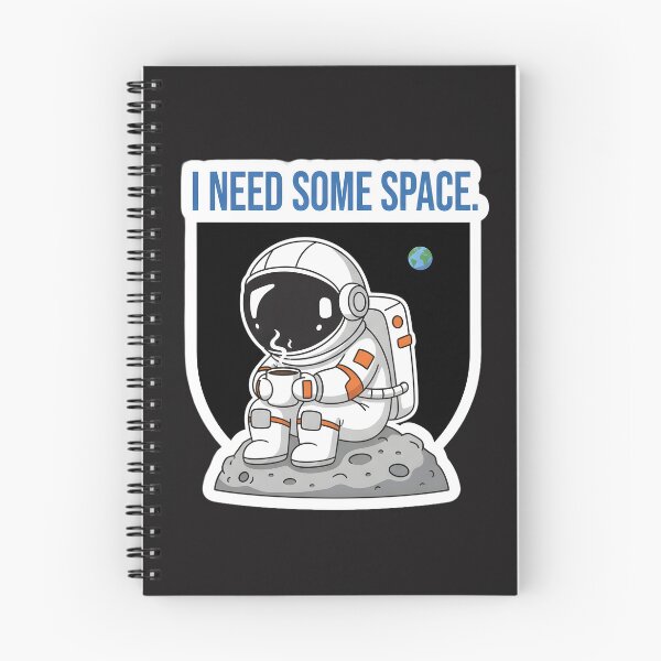 Item preview,  I Need Some Space – Funny Astronaut Coffee Sticker & Mug designed and sold by LIGHT-CANVAS.