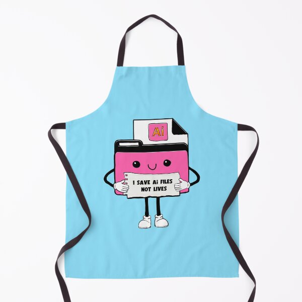 Item preview, I Save Illustrator Ai Files Not Lives Cute Funny Graphic Designer Humor designed and sold by mariahmoniquedesign.