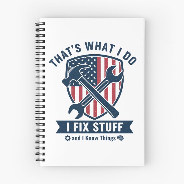 Item preview, Master Fixer Quote – That’s What I Do, I Fix Stuff And I Know Things Vintage Style designed and sold by SecretPODesigns.