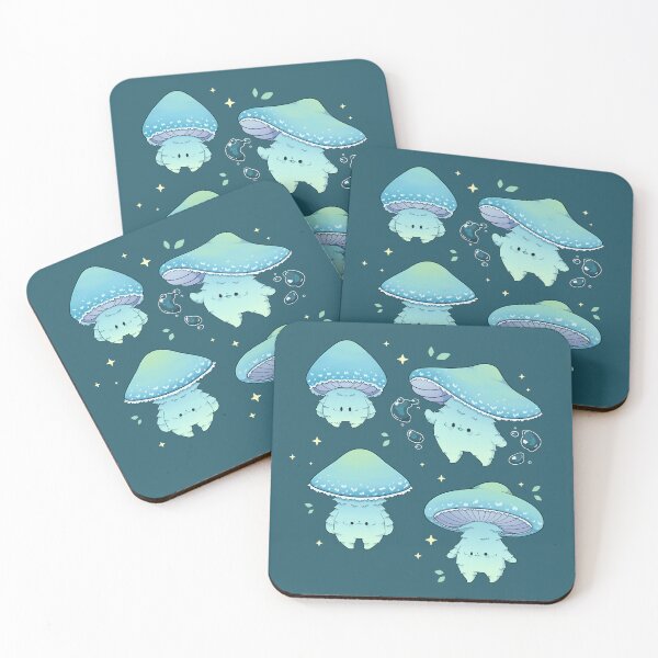 Item preview, Verdigris agaric mushrooms designed and sold by Rihnlin.