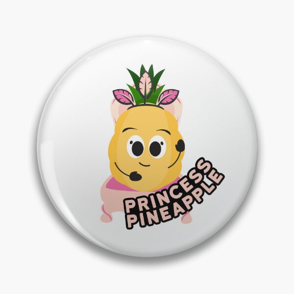 Item preview, Princess Pineapple from “If Strawberries aren’t berries, what are they? fruity field guide volume 1” designed and sold by Acorn-Studio.