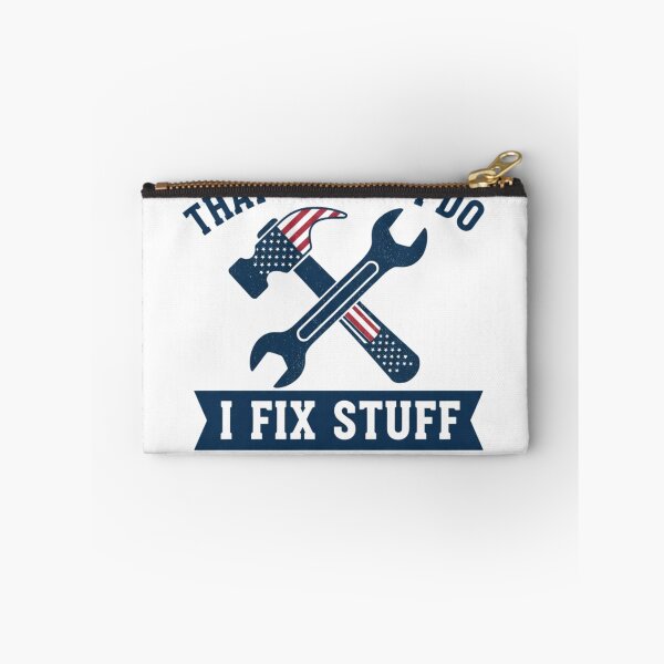 Item preview, That’s What I Do I Fix Stuff And I Know Things – Funny Technician & DIY Quote designed and sold by SecretPODesigns.