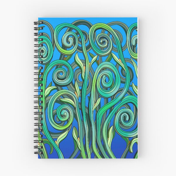 Item preview, Whimsical abstract fiddleheads designed and sold by DaveDanchuk.