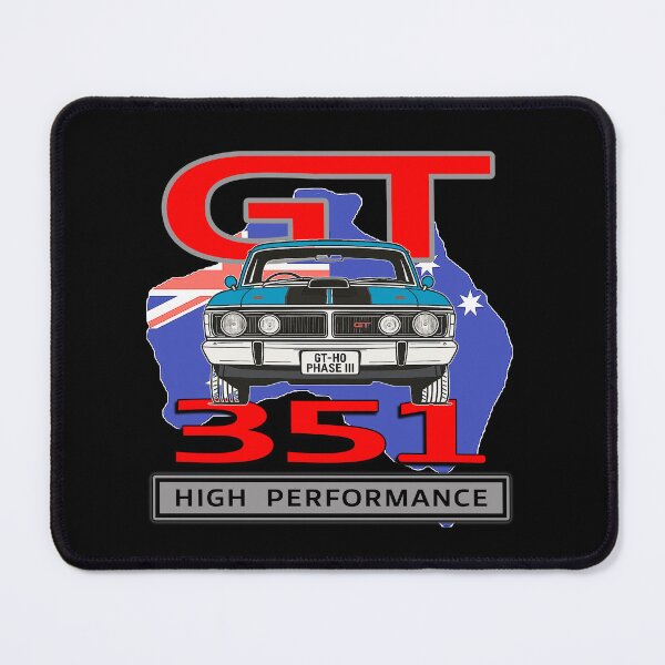 Item preview, Ford Falcon GT HO Phase III 351 Blue Aussie Muscle Car Art designed and sold by Michael van der Hoorn.
