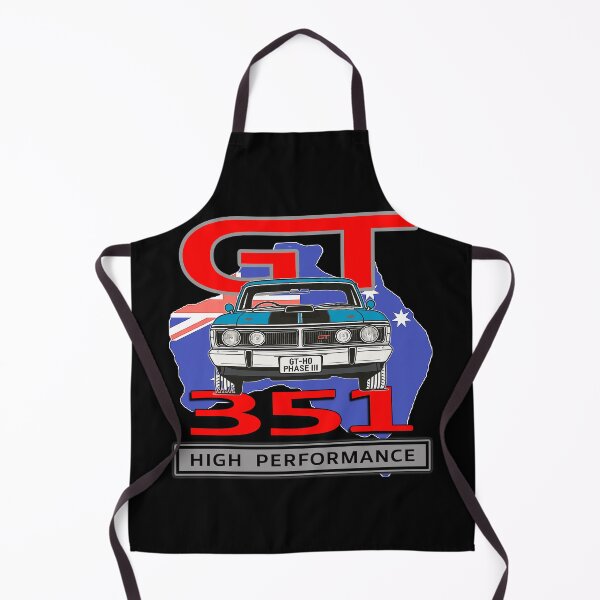 Item preview, Ford Falcon GT HO Phase III 351 Blue Aussie Muscle Car Art designed and sold by Michael van der Hoorn.