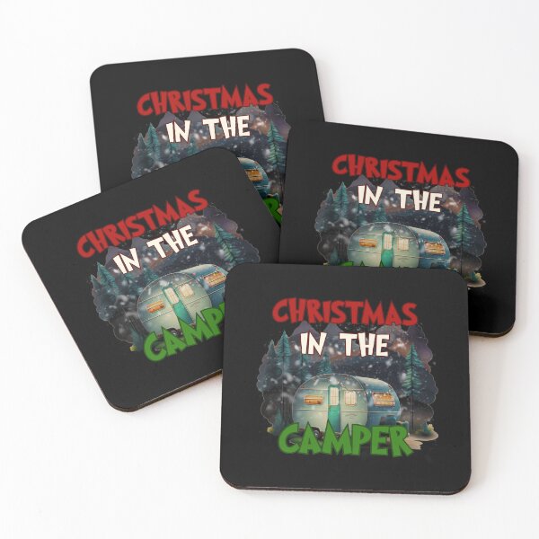 Item preview, Christmas in the camper Xmas Camping  designed and sold by ChillFabric.