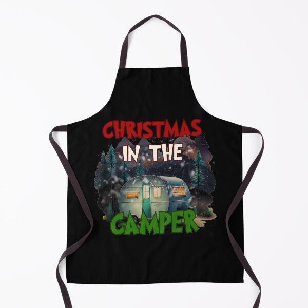 Item preview, Christmas in the camper Xmas Camping designed and sold by ChillFabric.