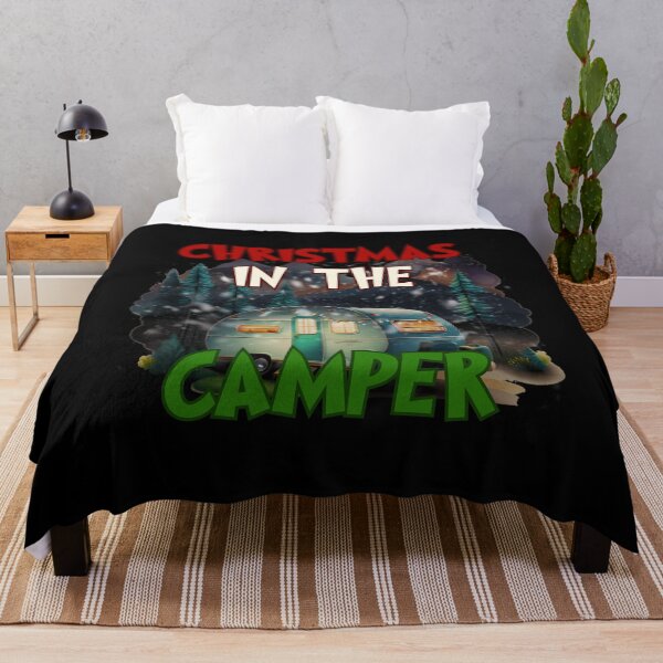 Item preview, Christmas in the camper Xmas Camping designed and sold by ChillFabric.