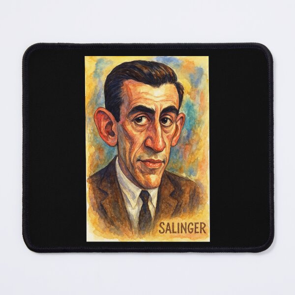 Item preview, J.D. Salinger designed and sold by Sarcastic designs.