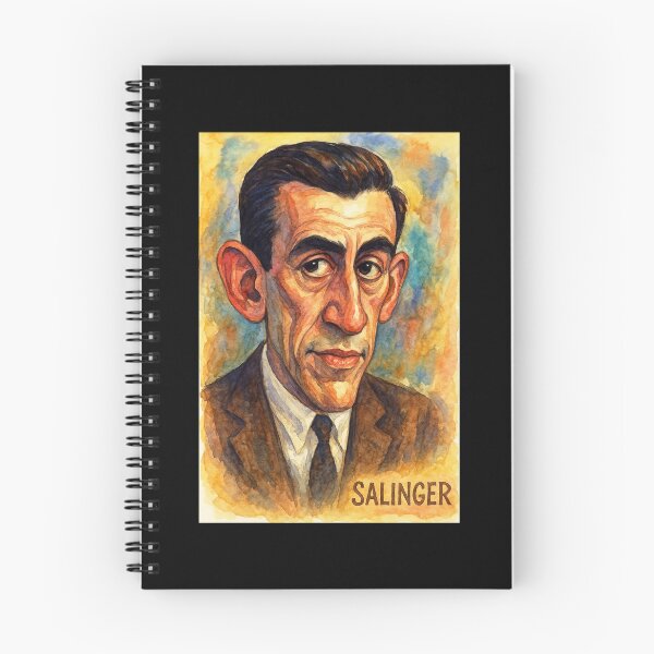 Item preview, J.D. Salinger designed and sold by Sarcastic designs.