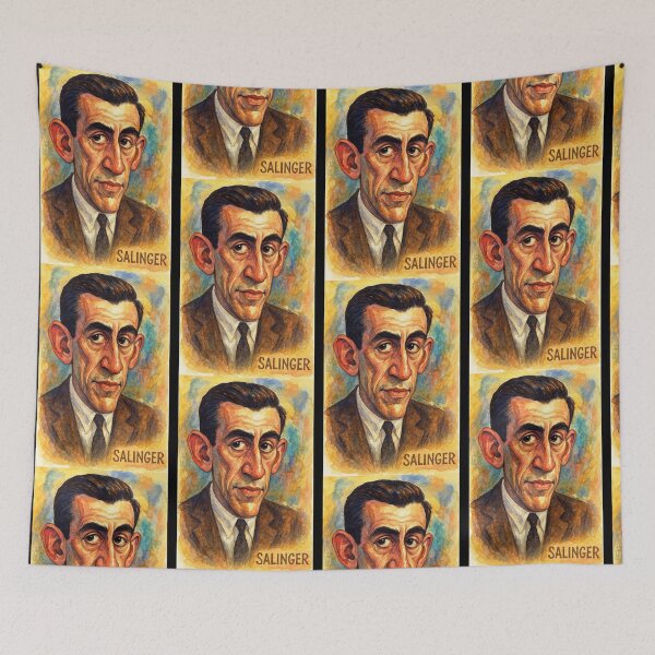 Item preview, J.D. Salinger designed and sold by Sarcastic designs.