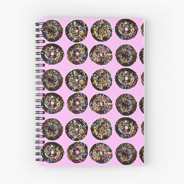 Item preview, sprinkled chocolate donuts realistic pattern designed and sold by meuliasshop.