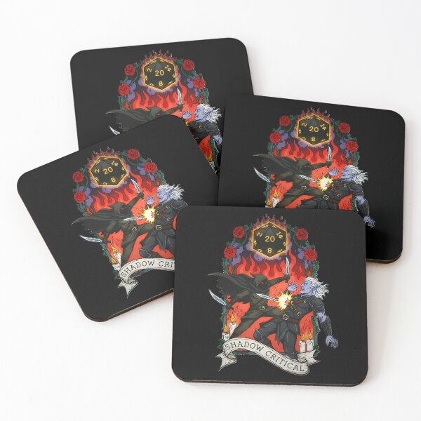 Item preview, Shadow Critical Rogue - Nat 20 Sneak Attack designed and sold by CoffinsArt.