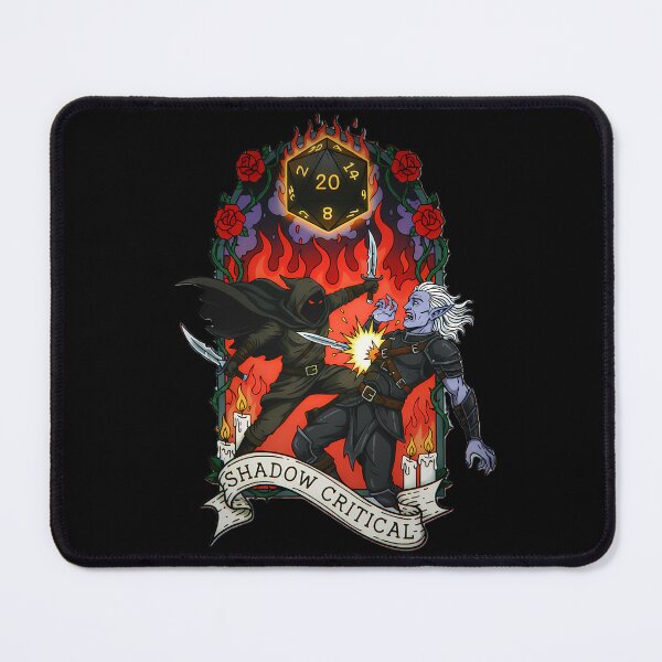 Item preview, Shadow Critical Rogue - Nat 20 Sneak Attack designed and sold by CoffinsArt.