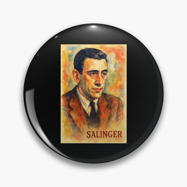 Item preview, J.D. Salinger designed and sold by Sarcastic designs.