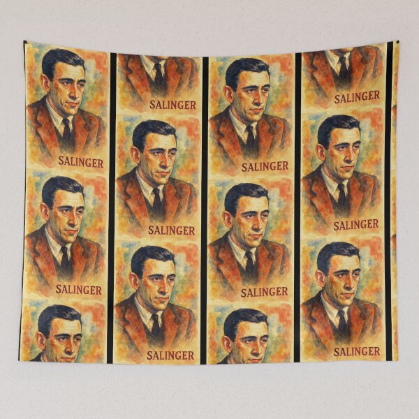 Item preview, J.D. Salinger designed and sold by Sarcastic designs.