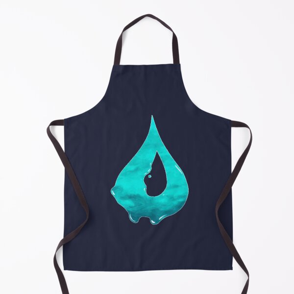 Item preview, Cyan ocean blue teardrop designed and sold by Shadow-Studio.