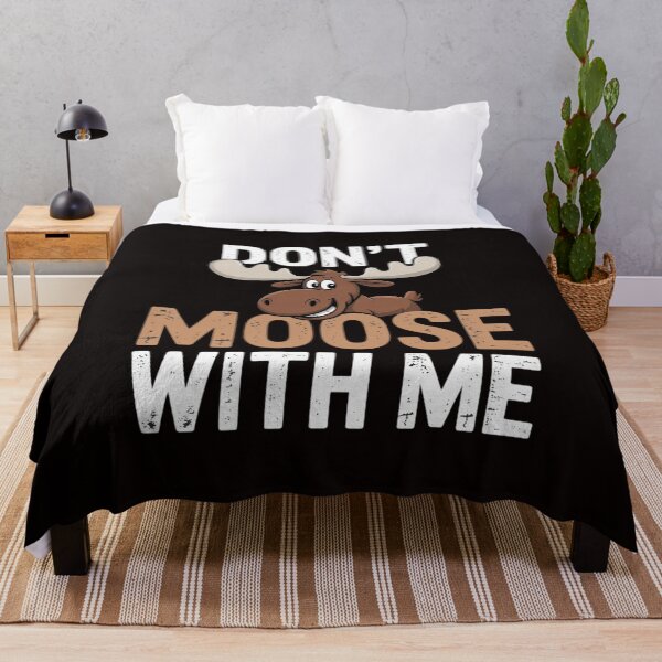 Item preview, Dont Moose With Me Wildlife Animal Elk Antlers Moose designed and sold by MelSurf.